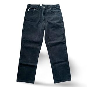 Vintage Carhartt Black Relaxed Fit Work Jeans – 38x32